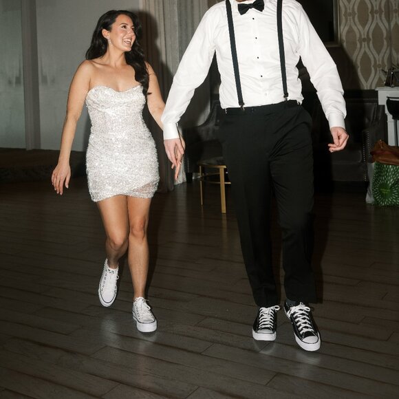 MESHKI Nala Strapless Sequin Mini Dress - Picture 6 of 6